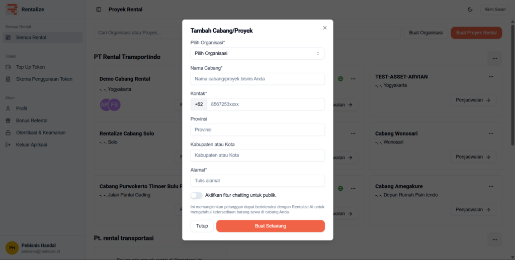 Strategi Skala Bisnis Rental: Cara Mengelola Banyak Cabang Tanpa Ribet