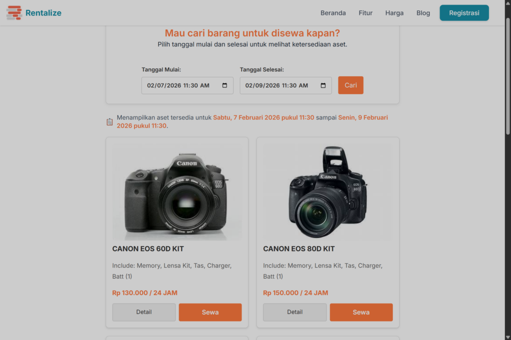 Cara Integrasi Sistem Booking Rentalize ke Website WordPress